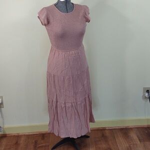 Women's Blu Pepper 3-tiered Ruche Dress
